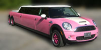 bmw mini cooper barbie edition limo